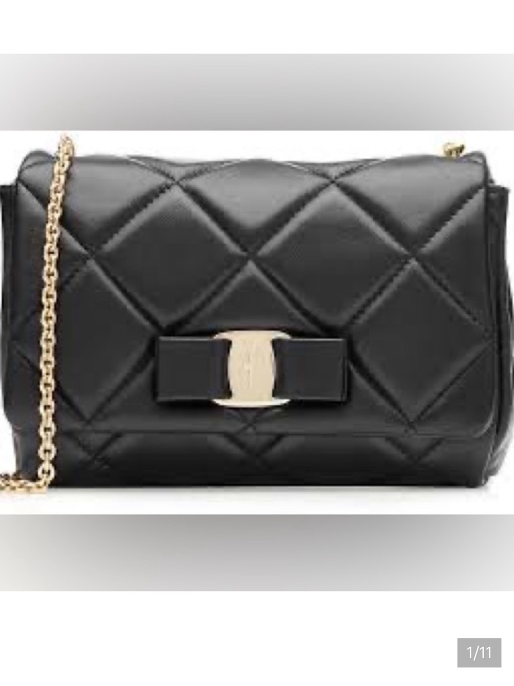 Salvatore Ferragamo Small Gelly Quilted Leather Crossbody Bag
